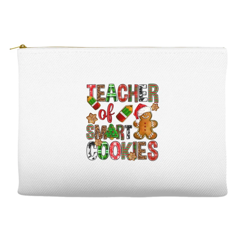 Teacher Of Smart Cookies Christmas Accessory Pouches 2 Teacher Of Smart Cookies Christmas Accessory Pouches - Image 2